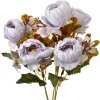 Clayre & Eef 6PL0381BL Ramo de flores artificial verde azulado 12x10x34 cm