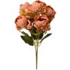 Clayre & Eef 6PL0381O Flor artificial Naranja 34 cm Peonía Plástico