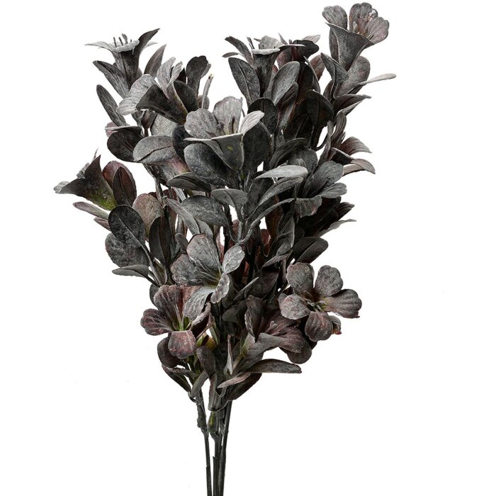 Clayre & Eef 6PL0382Z Rama decorativa negro-verde 35 cm