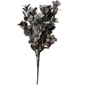 Clayre & Eef 6PL0382Z Rama decorativa negro-verde 35 cm
