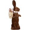 Clayre & Eef Conejo Decorativo Marrón 22x9x52 cm Figurita de Pascua estilo campestre