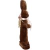 Clayre & Eef Conejo Decorativo Marrón 22x9x52 cm Figurita de Pascua estilo campestre