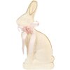 Clayre & Eef Conejo Decorativo Cinta Plástica Textil Beige 22x8x41 cm
