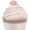 Clayre & Eef Decoración Cupcake Rosa Beige Ø11x16cm