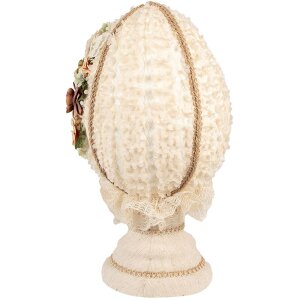 Clayre & Eef Huevo Decorativo Beige Ø20x39 cm...