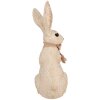 Clayre & Eef Figura Textil Decorativa Conejo Beige 25x19x54 cm