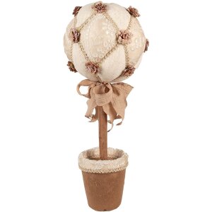 Clayre & Eef 65951 Flor Decorativa Beige...