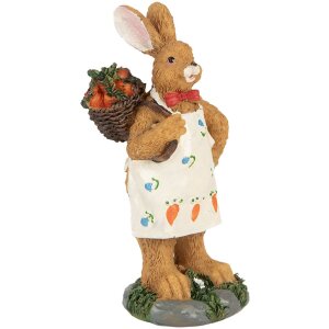 Clayre & Eef 6PR5720 Conejo Decorativo Poliresina...