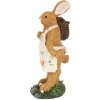 Clayre & Eef 6PR5720 Conejo Decorativo Poliresina 5x5x13 cm Estilo Campestre