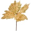 Clayre & Eef 66163 Decoración Navideña Mariposa Beige-Oro 20x4x25 cm