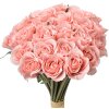 Clayre & Eef Ramo de Rosas Artificiales Rosa 24 Flores 20x16x30 cm