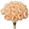 Clayre & Eef 6PL0393W Ramo de flores artificiales 18 Rosas Beige 30cm