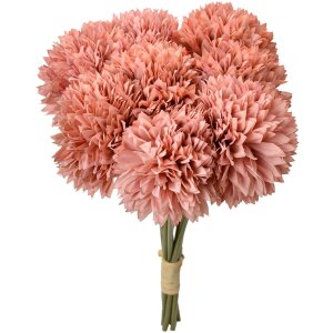 Clayre & Eef bouquet artificial 8 flores rosa...