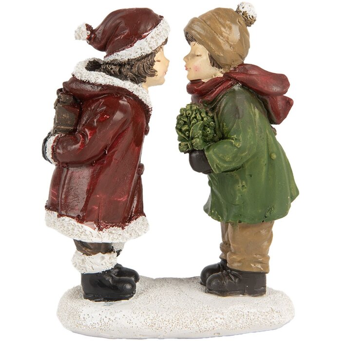 Clayre & Eef 6PR5726 Decoración Niños Rojo Verde 9x6x12 cm