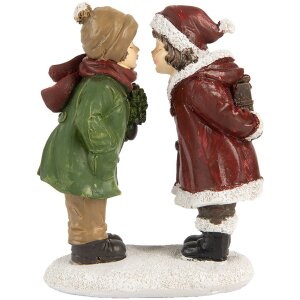 Clayre & Eef 6PR5726 Decoración Niños Rojo Verde 9x6x12 cm