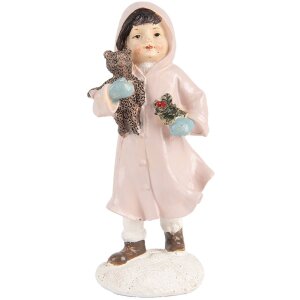 Clayre & Eef 6PR5727 Figurita de Navidad Niño...