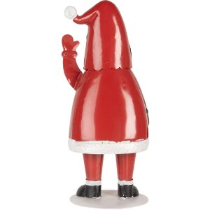 Clayre & Eef 6Y5853 Buzón Papá Noel Rojo Blanco 16x14x35 cm