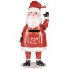 Clayre & Eef 6Y5853 Buzón Papá Noel Rojo Blanco 16x14x35 cm