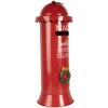 Clayre & Eef 6Y5859 Buzón Rojo Ø19x52cm Santas Entrega Express