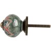 Clayre & Eef 66051 Pomo puerta Boho Verde Naranja Azul Ø3cm S4cm