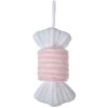 Clayre & Eef 66111P Colgante Candy Rosa Blanco 11x8x20 cm