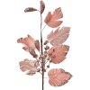 Clayre & Eef Decoración Navideña Flor Rosa 23x6x64 cm