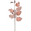 Clayre & Eef Decoración Navideña Flor Rosa 23x6x64 cm