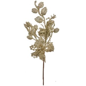 Clayre & Eef Rama Decorativa Color Dorado 12x6x27 cm...