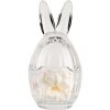 Clayre & Eef tarro de almacenaje conejo cristal transparente Ø6x11cm estilo country