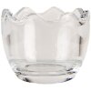Clayre & Eef 6GL4950 Tarro de almacenaje conejo cristal transparente 6x6x12 cm estilo campestre