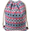 Juleeze JZBG0306 Mochila Ethno Azul Rojo 34x1x43 cm