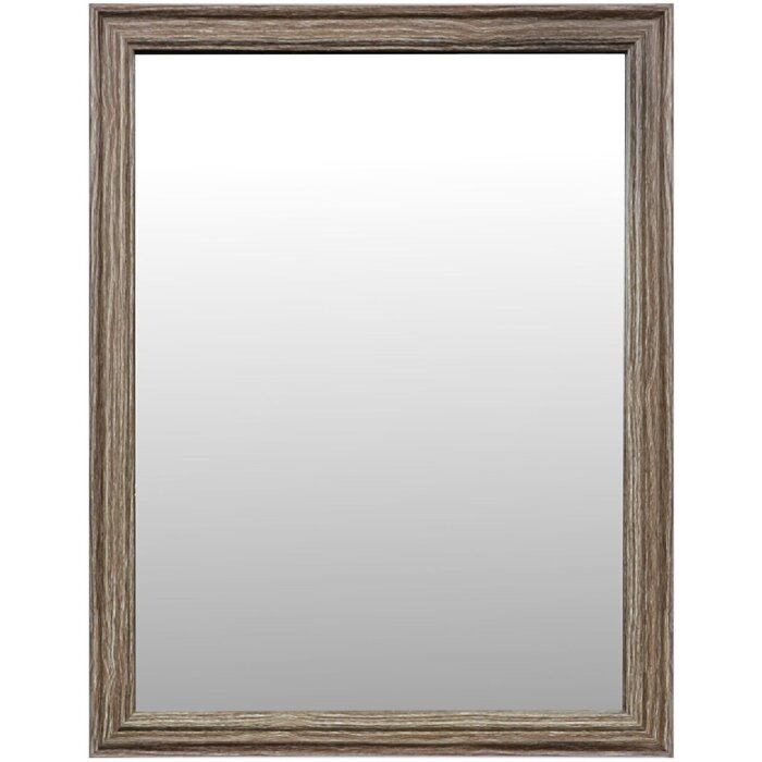 Clayre & Eef 62S326 Espejo marrón 34x2x44 cm estilo rústico MDF cristal