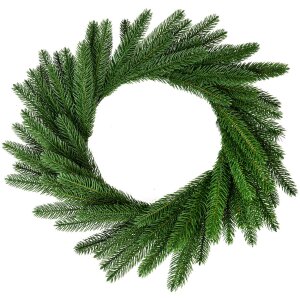 Clayre & Eef 66065 Corona de Navidad Verde...