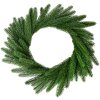 Clayre & Eef 66065 Corona de Navidad Verde Ø55x7 cm Decoración de Plástico