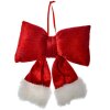 Clayre & Eef 66097S Lazo decorativo Rojo Blanco 15x3x17 cm