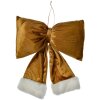 Clayre & Eef 66098L Lazo decorativo Piel sintética color oro blanco 28x6x34 cm