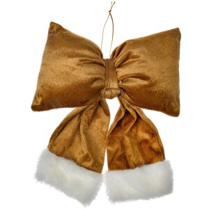 Clayre & Eef 66098M Lazo Decorativo Dorado Blanco...
