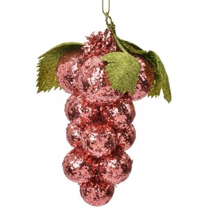 Clayre & Eef 66175P Decoración de Navidad Uvas...