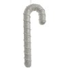 Clayre & Eef 66184 Colgante Bastón de Caramelo Blanco 12x4x33 cm Plastico Purpurina