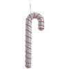 Clayre & Eef 66185 Colgante Bastón de Caramelo Blanco Rojo 11x4x33 cm