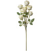 Clayre & Eef Ramo Decorativo Rosas Artificiales Blanco 8x8x55 cm