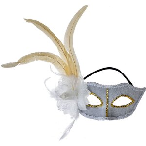 Clayre & Eef 66190 Máscara Gris 22x9x21 cm...