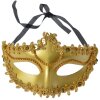 Clayre & Eef 66191 Máscara Oro 18x10x10 cm Clásico Romántico