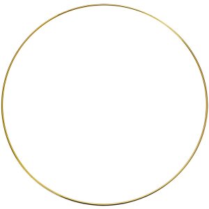 Clayre & Eef 66200L Anillo Decorativo Dorado Ø...