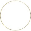 Clayre & Eef 66200L Anillo Decorativo Dorado Ø 40x1 cm Metal