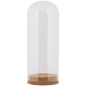 Clayre & Eef Vaso campana Ø 8x20 cm con base...