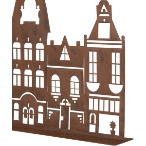 Clayre & Eef 6Y5779 Decoración Casa 29x5x21 cm Country Style Metal Marrón
