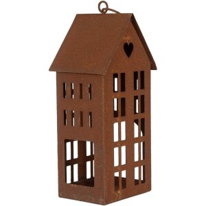Clayre & Eef 6Y5792 Decoración Casa Metal Marrón 13x11x30 cm Estilo rústico