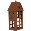 Clayre & Eef 6Y5792 Decoración Casa Metal Marrón 13x11x30 cm Estilo rústico