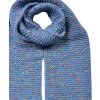 Juleeze JZSC0829BL Pañuelo Azul 14x146 cm Sintético Salpicadura de color Cuidado fácil